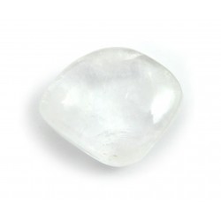 Trommelstein Apophyllit weiß 1 Stück