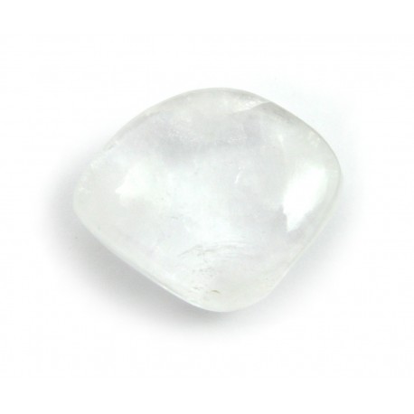 Trommelstein Apophyllit weiß 1 Stück