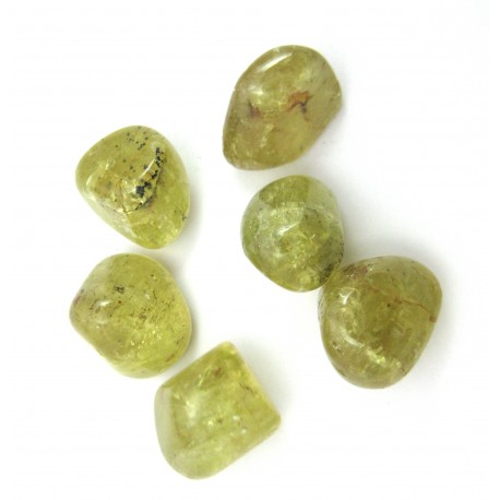 Trommelstein Apatit gelb-grün 100 g