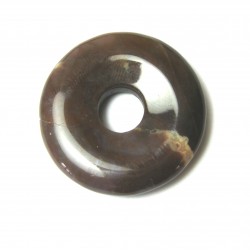 Donut Chalcedon rotbraun 30 mm