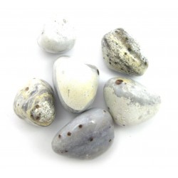 Trommelsteine Chalcedon Mangan VE 500 g