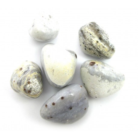 Trommelsteine Chalcedon Mangan VE 500 g