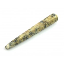 Massagegriffel Opalith ca. 10 cm