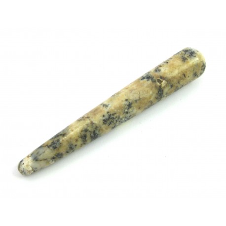 Massagegriffel Opalith ca. 10 cm