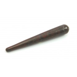 Massagegriffel Jaspis Brekzie ca. 10 cm