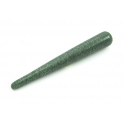 Massagegriffel Budstone (Grünschiefer) ca. 10 cm