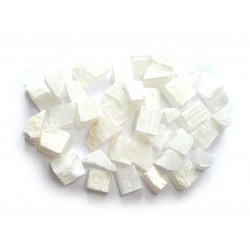 Selenit (Fasergips) Chips, Rohsteine 3 - 5 cm, VE 1 kg