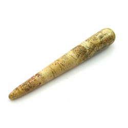 Massagegriffel Marmor Landschafts- ca. 10 cm
