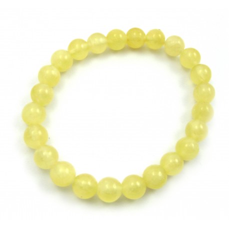 Kugel-Armband Calcit orange 8 mm