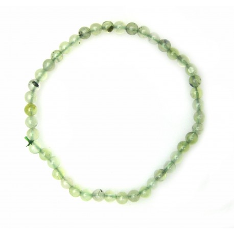Kugel-Armband Prehnit 4 mm