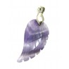 Anhänger Engels-Flügel Amethyst 3 cm mit Metall-Öse