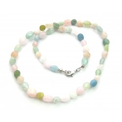 Nugget-Kette Ametrin fein