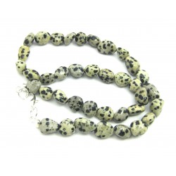 Nugget-Kette Dalmatinerstein (Aplit) 45 cm