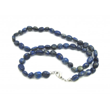 Nugget-Kette Lapislazuli fein