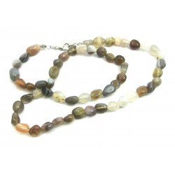 Nugget-Kette Achat fein