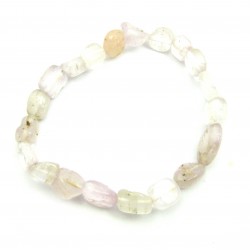 Nugget-Armband klein Kunzit 6-8 mm