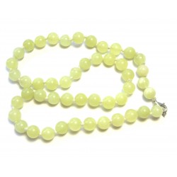 Kugel-Kette Serpentin grün 8/45