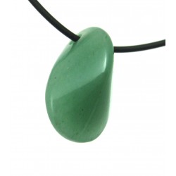 Lebensstein gebohrt 2 cm Grünquarz