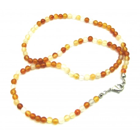 Kugel-Kette Carneol (erhitzt) B 4/45