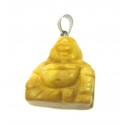 Buddha 2 cm  Metallöse Dolomit gelb