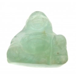 Buddha 3 cm  Mini Fluorit grün