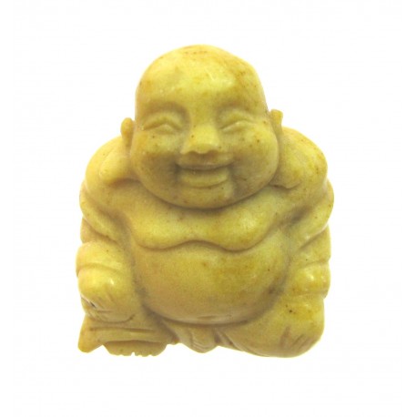 Buddha 3 cm Dolomit gelb