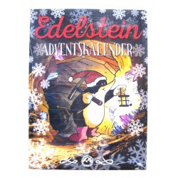 Adventskalender "Mauli in Höhle" mit 24 Trommelsteinen