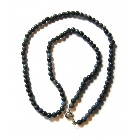 Kugel-Kette Dumortierit-Quarz 4/45