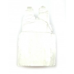 Selenit (Fasergips) Kristall Twin Tower ca 10 cm