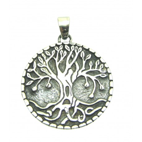 Anhänger Lebensbaum 3 cm 925er Silber