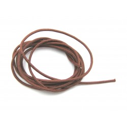 Baumwoll Bänder rotbraun 1,9 mm VE 10 Stück