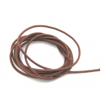 Baumwoll Bänder rotbraun 1,9 mm VE 10 Stück