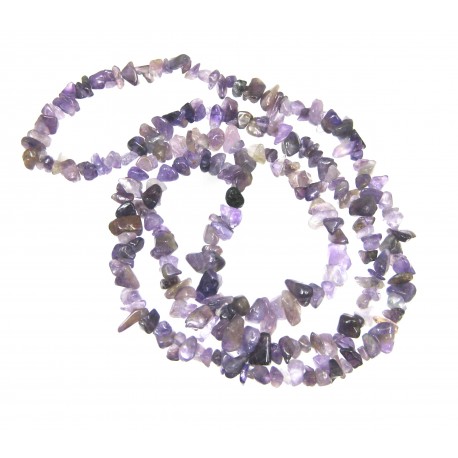 Splitter-Kette Amethyst 80 cm