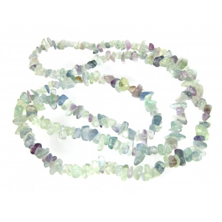 Splitter-Kette Fluorit 80 cm