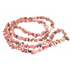 Splitter-Kette Rhodonit 80 cm