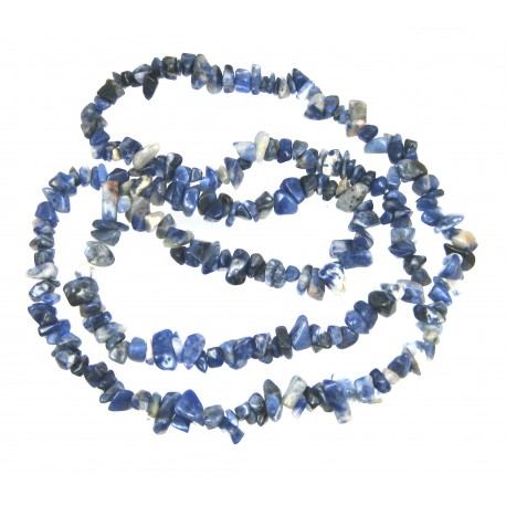 Splitter-Kette Sodalith 80 cm