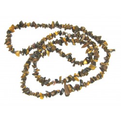 Splitter-Kette Tigerauge 80 cm