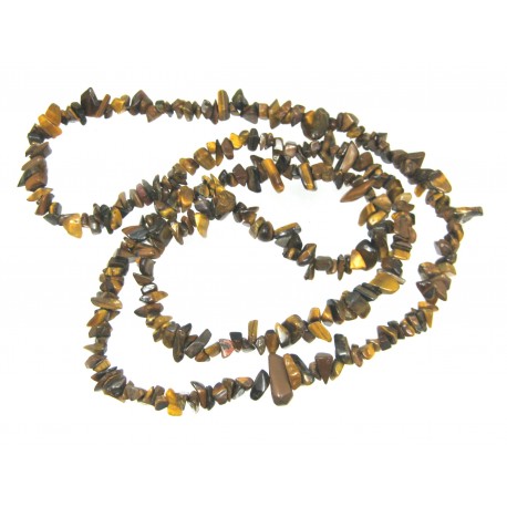 Splitter-Kette Tigerauge 80 cm