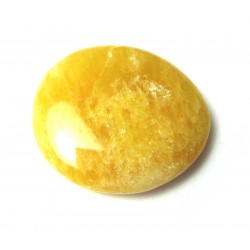 Scheibenstein Calcit Orange 1 Stück