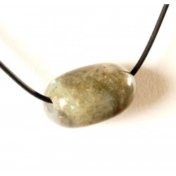 Perle länglich gebohrt Labradorit