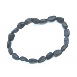 Nugget-Armband klein Safir B fein 5-7 mm