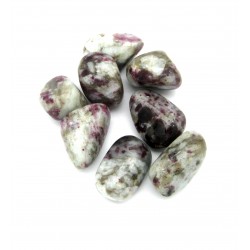 Trommelstein Turmalinquarz rot 500 g