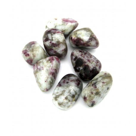 Trommelstein Turmalinquarz rot 500 g