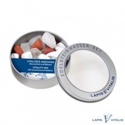 Wassersteine Vitalitäts-Mischung in Metall-Geschenkdose