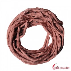 Habotai-Seidenbänder rosa (dunkel) 100 cm VE 6 Stück