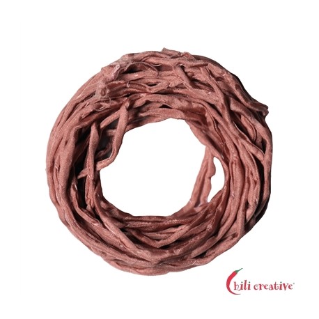 Habotai-Seidenbänder rosa (dunkel) 100 cm VE 6 Stück
