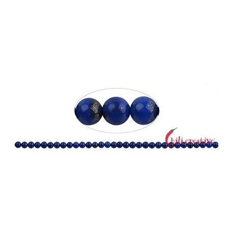 Strang Kugeln Lapislazuli A 5 mm