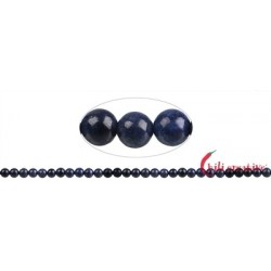 Strang Kugeln Safir 6 mm