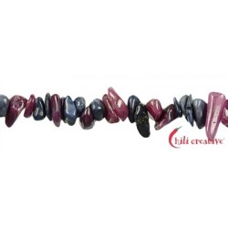 Strang Splitter Safir ca. 3 x 4 mm