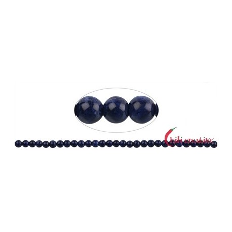 Strang Kugeln Sodalith extra 6 mm